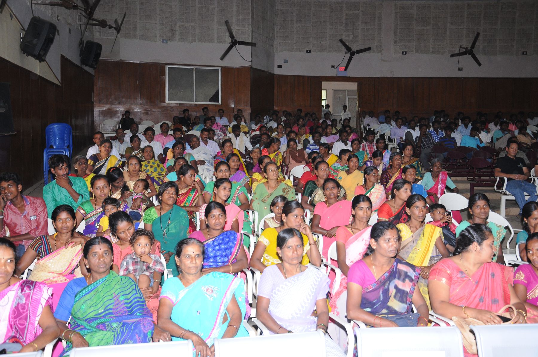 Members of community institutions at a gathering